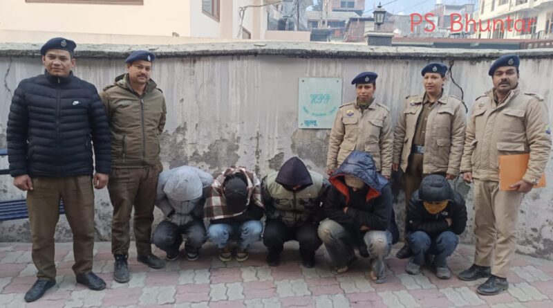 five-arrest-kullu-heroin