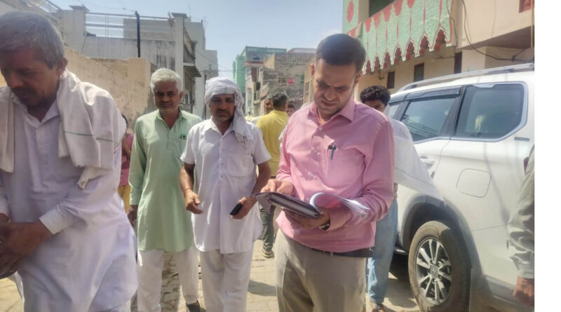 sdm-uchana-inspected-the-spot-