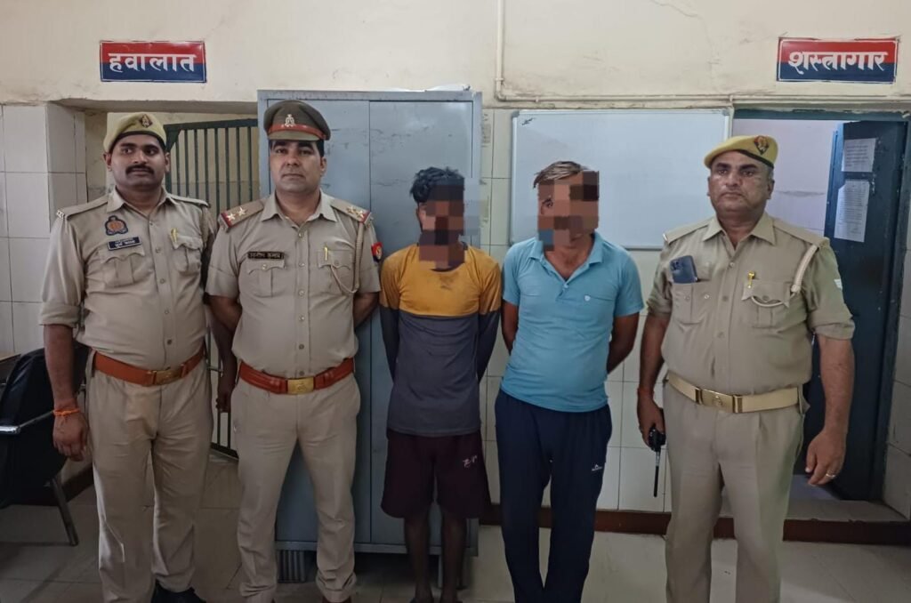 kanpur-central-grp-arrested-two-wanted-accused