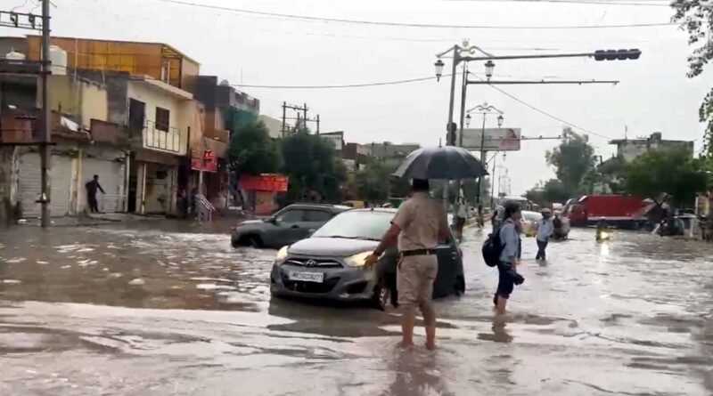 gurugram-barsaat-water-logging