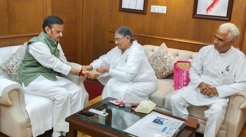 mp-brahma-kumari-sister-ties-shiv-babas-raksha-sut